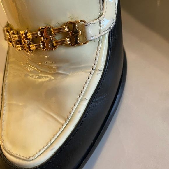 EUC Tory Burch Perrine Heeled Loafers - Picture 8 of 11